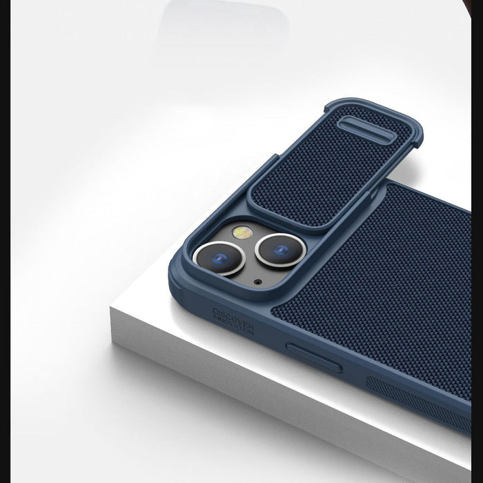 Nillkin Textured S Case for iPhone 14 armored cover with camera cover green - Cell phone cases and covers<<<HurtelXML
