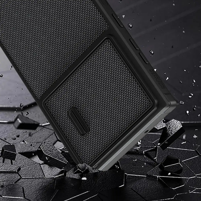 Nillkin Textured S Case for Samsung Galaxy S22 Ultra armored cover with camera cover green - Cell phone cases