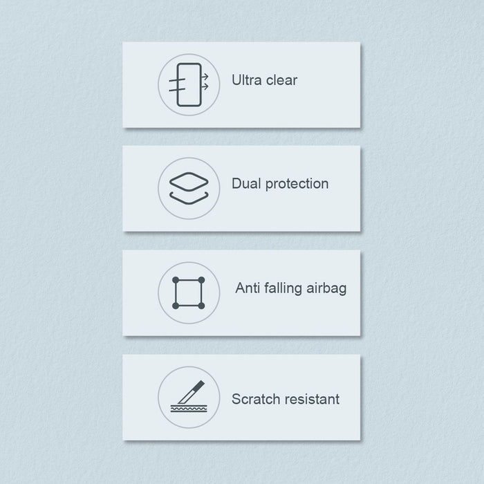 Nillkin Nature Pro iPhone 14 Plus case, armored cover, blue cover