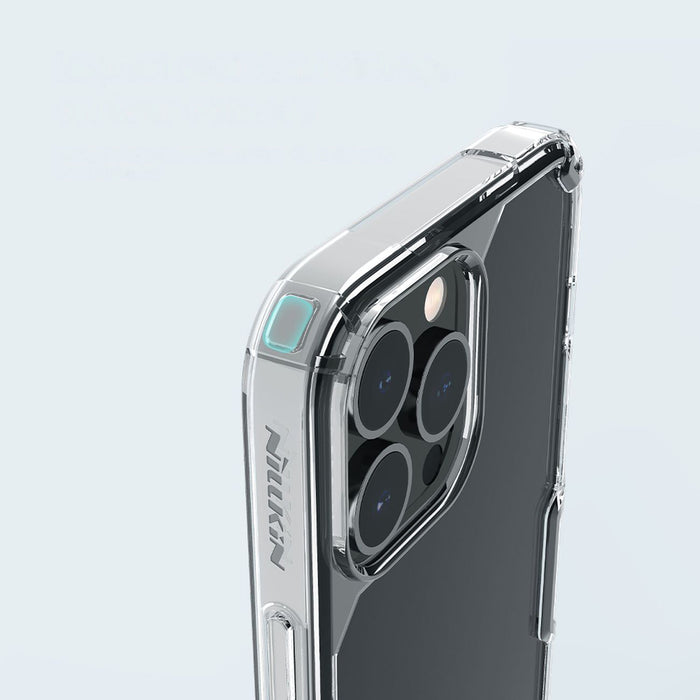 Nillkin Nature Pro case iPhone 14 Pro Max armored cover blue