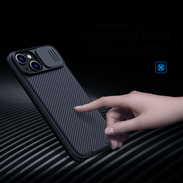 Nillkin CamShield Pro Magnetic Case iPhone 14 Plus Cover Camera Protector Black (with MagSafe)