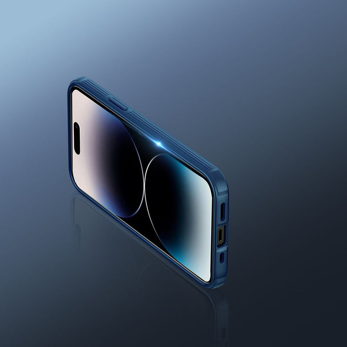 Nillkin CamShield Pro Magnetic Case iPhone 14 Pro Max Cover Camera Protector Blue (with MagSafe)