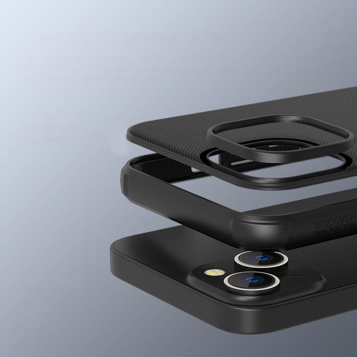 Nillkin Super Frosted Shield Pro case for iPhone 14 Plus back cover blue