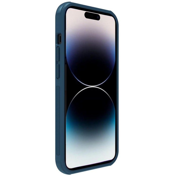 Nillkin Super Frosted Shield Pro case for iPhone 14 Pro Max back cover blue