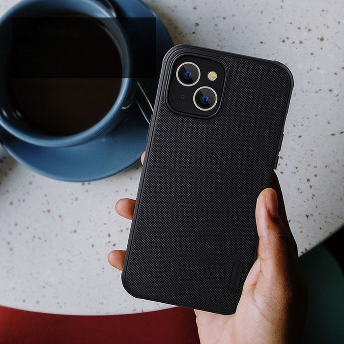 Nillkin Super Frosted Shield Pro Magnetic Case for iPhone 14 Plus with MagSafe magnetic black