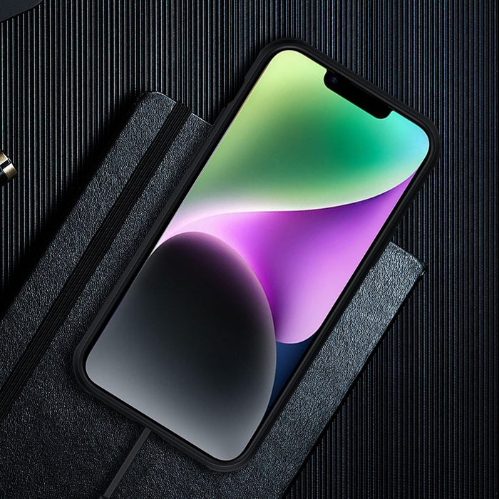 Nillkin Super Frosted Shield Pro Magnetic Case for iPhone 14 Plus with MagSafe magnetic blue