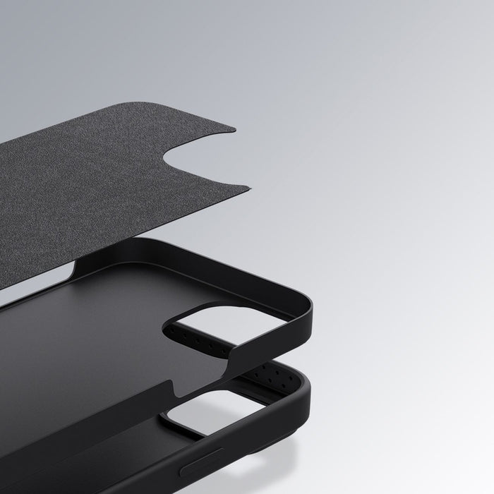 Nillkin CamShield Silky Silicone Case iPhone 14 case cover with camera cover blue