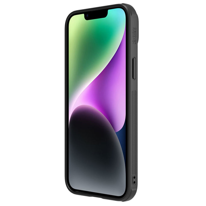 Nillkin CamShield Leather S Case iPhone 14 case cover with camera cover black