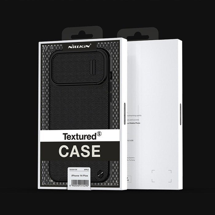 Nillkin Textured S Case iPhone 14 Pro Max armored cover with camera cover dark green