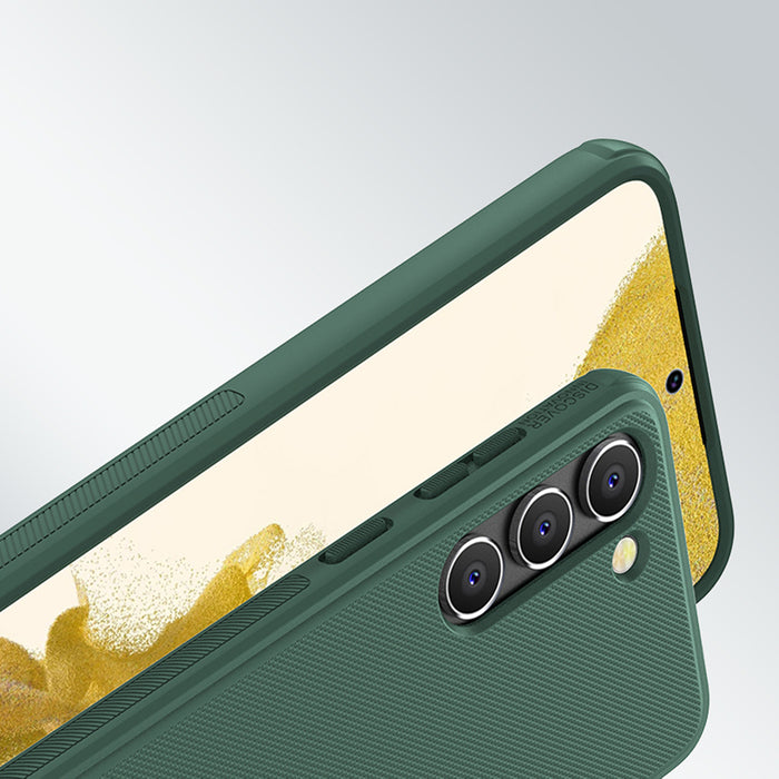 Nillkin Super Frosted Shield Pro case for Samsung Galaxy S23+ armored cover + phone stand red