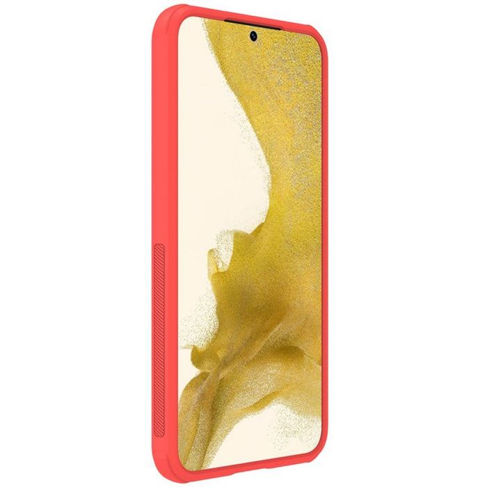 Nillkin Super Frosted Shield Pro case for Samsung Galaxy S23+ armored cover + phone stand red