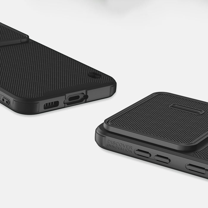 Nillkin Textured S Case for Samsung Galaxy S23+ armored cover with camera cover black