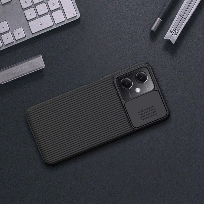 Nillkin CamShield Case Case for Xiaomi Redmi Note 12 5G / Poco X5 5G Cover with Camera Protector Black
