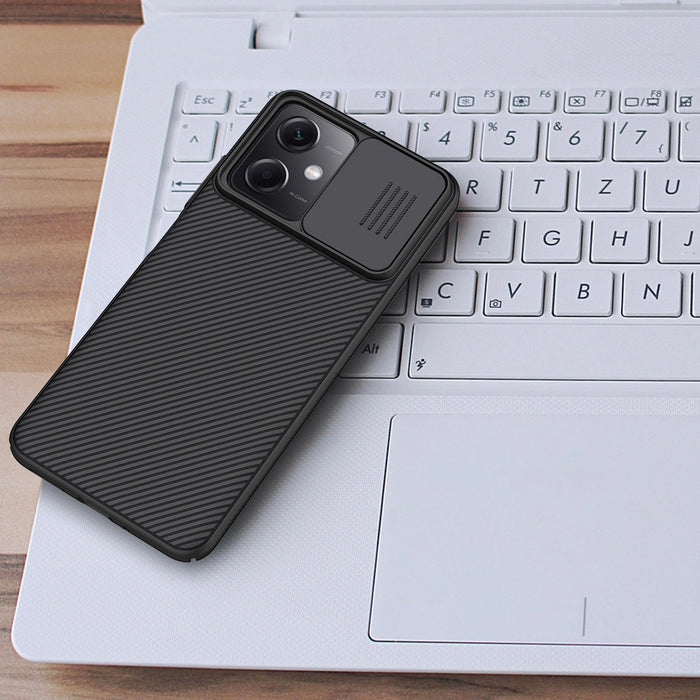 Nillkin CamShield Case Case for Xiaomi Redmi Note 12 5G / Poco X5 5G Cover with Camera Protector Black