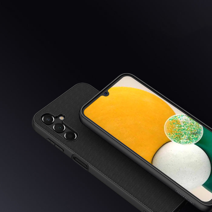 Nillkin Textured Case Case for Samsung Galaxy A14 5G / Galaxy A14 Reinforced Nylon Cover Black