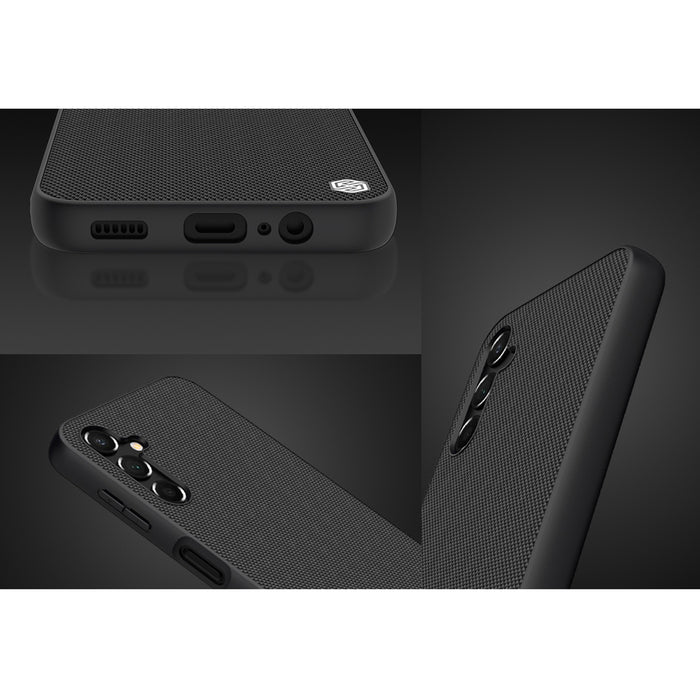 Nillkin Textured Case Case for Samsung Galaxy A14 5G / Galaxy A14 Reinforced Nylon Cover Black