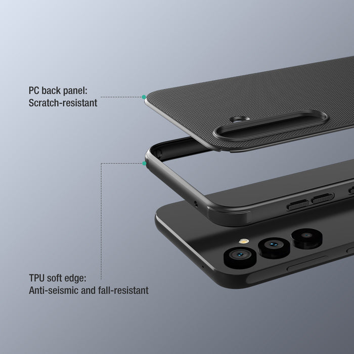 Nillkin Super Frosted Shield Pro reinforced case for Samsung Galaxy S23 FE - black