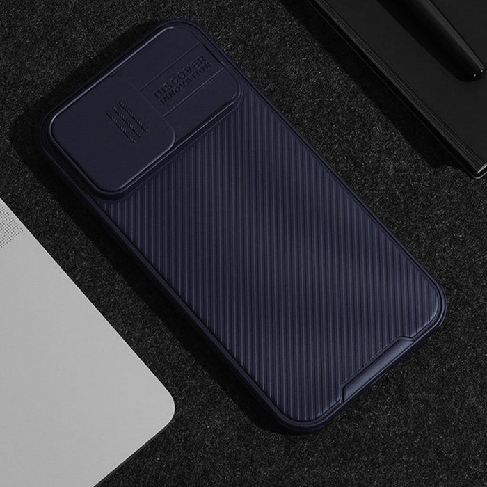 Nillkin CamShield Pro Magnetic Case for iPhone 15 Plus with Camera Protector - Blue
