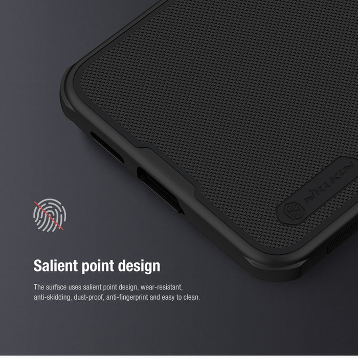 Nillkin Super Frosted Shield Pro armored case for Samsung Galaxy S24+ - blue