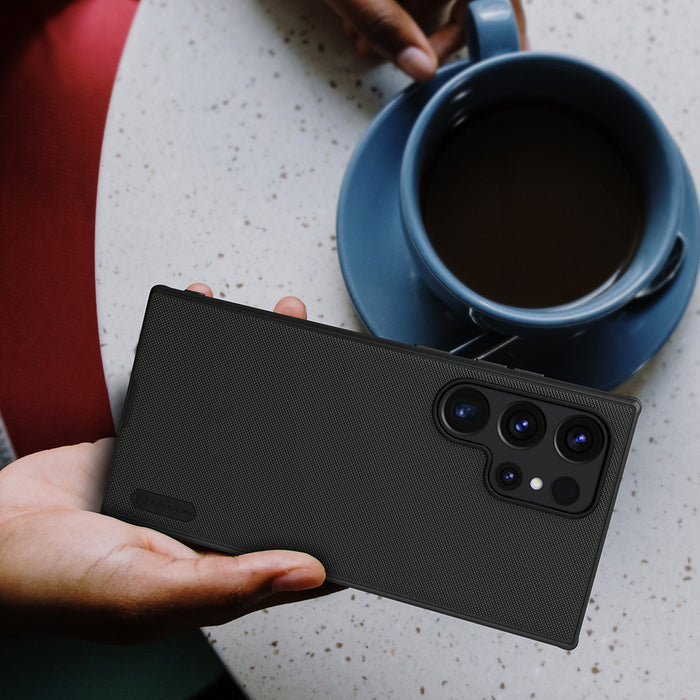 Nillkin Super Frosted Shield Pro armored case for Samsung Galaxy S24 Ultra - green