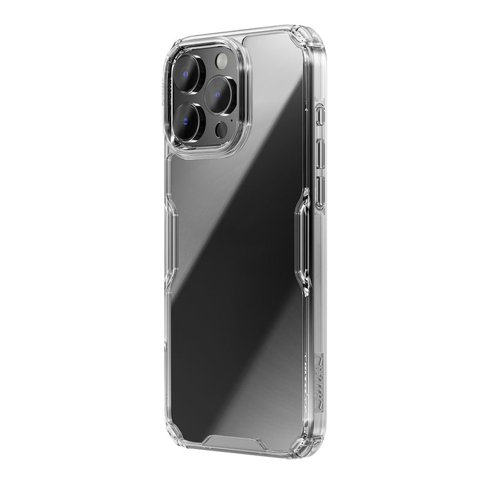 Nillkin Nature Pro Case for iPhone 16 Pro - transparent and white