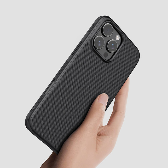 Nillkin Super Frosted Shield Pro case for iPhone 16 Pro - black