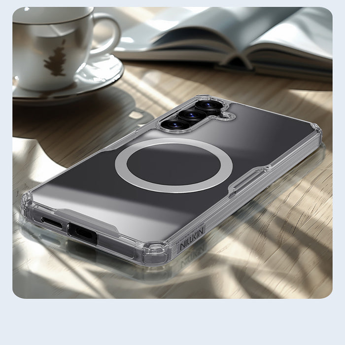 Nillkin Nature TPU Pro Magnetic Case with MagSafe for Samsung S25 - White