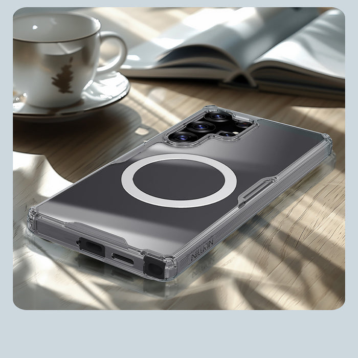 Nillkin Nature TPU Pro Magnetic Case with MagSafe for Samsung Galaxy S25 Ultra - White
