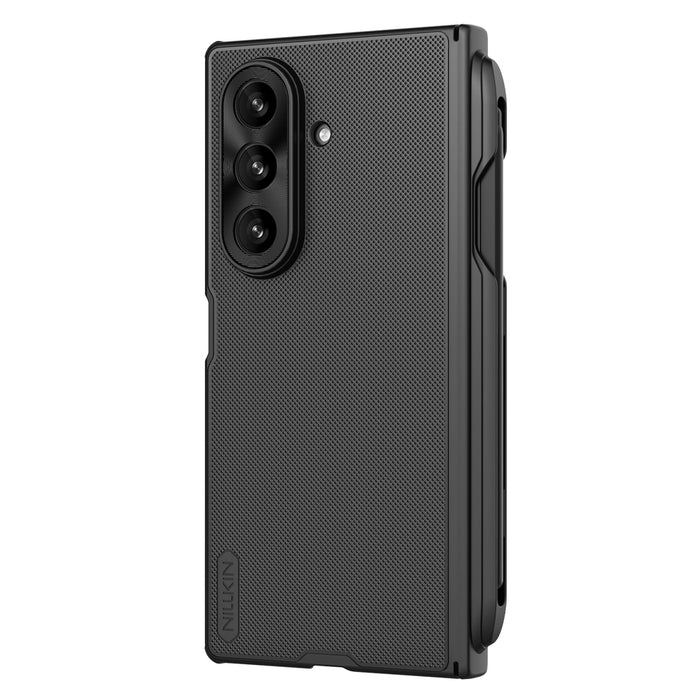 Nillkin Super Frosted Shield Fold Magnetic Case for Samsung Galaxy Z Fold 7, MagSafe Compatible, with S Pen Space - Black