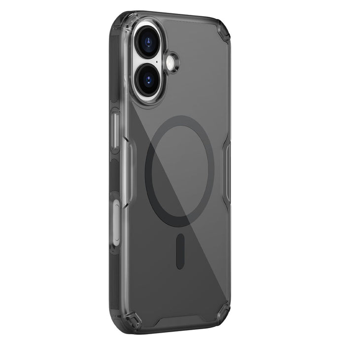 Nillkin Nature TPU Pro Magnetic Case Compatible with MagSafe for iPhone 17 - Translucent Black