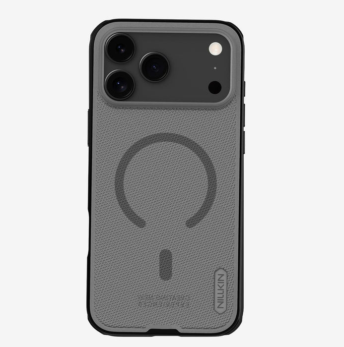 Nillkin Super Frosted Shield Pro Magnetic Case Compatible with MagSafe for iPhone 17 Pro Max - Translucent Black