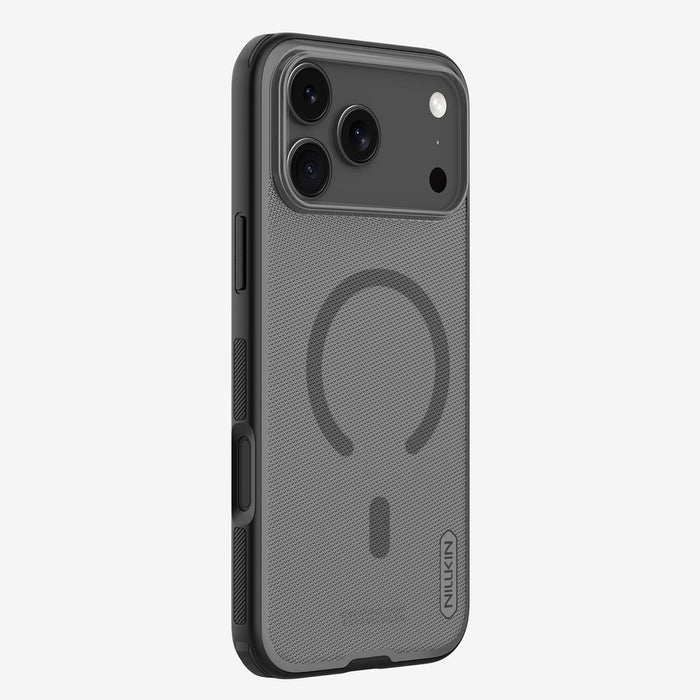 Nillkin Super Frosted Shield Pro Magnetic Case Compatible with MagSafe for iPhone 17 Pro Max - Translucent Black