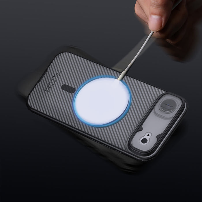 Nillkin CamShield Pro MagSafe Compatible Case for iPhone 17 Air - Transparent Black