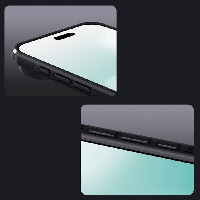 Nillkin CamShield Pro MagSafe Compatible Case for iPhone 17 Air - Transparent Black