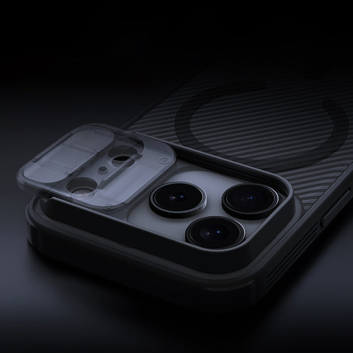 CamShield Pro Magnetic Case IP17 Pro Transparent black