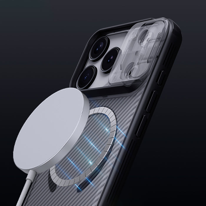 CamShield Pro Magnetic Case IP17 Pro Transparent black