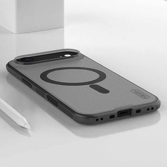 Nillkin Super Frosted Shield Pro MagSafe Compatible Case for iPhone 17 Air - Transparent Black