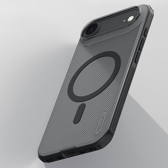 Super Frosted Shield Pro Magnetic Case IP17 Air Transparent black