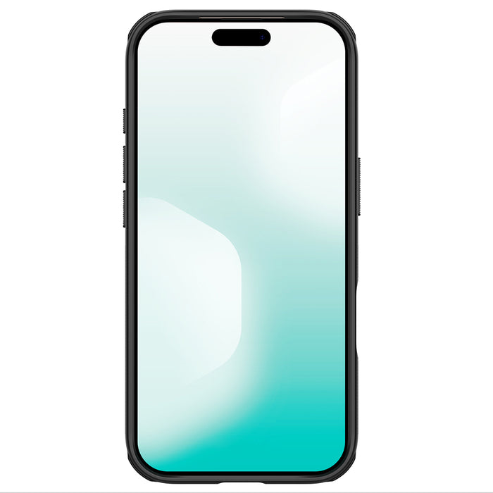Nillkin Super Frosted Shield Pro MagSafe Compatible Case for iPhone 17 Pro - Transparent Black