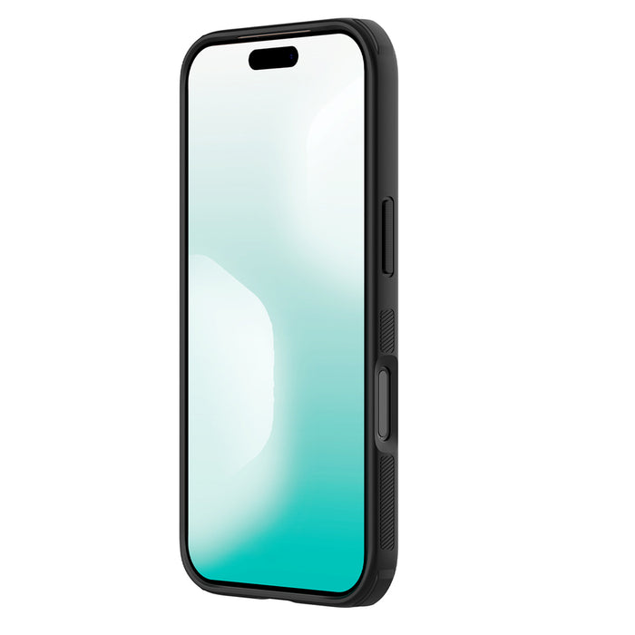 Nillkin Super Frosted Shield Pro MagSafe Compatible Case for iPhone 17 Pro - Transparent Black