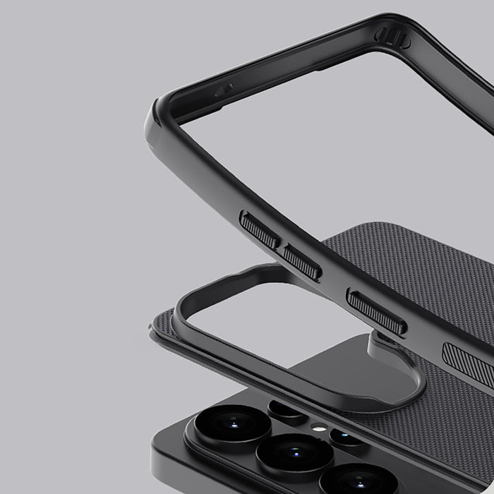 Nillkin Super Frosted Shield Pro Magnetic Case Compatible with MagSafe for Samsung Galaxy S26 Ultra - Black