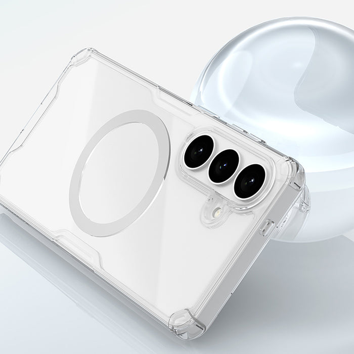 Nillkin Nature TPU Pro Case Compatible with MagSafe for Samsung Galaxy S26+ - White
