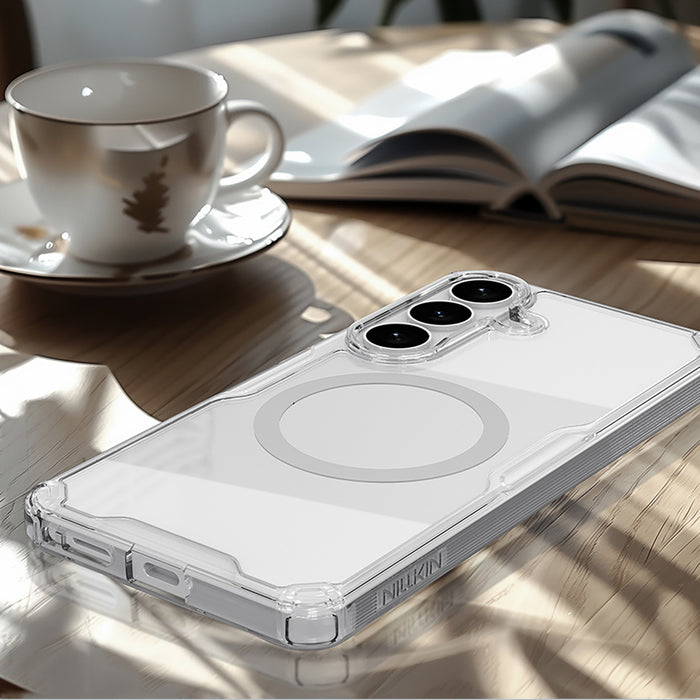Nillkin Nature TPU Pro Case Compatible with MagSafe for Samsung Galaxy S26+ - White