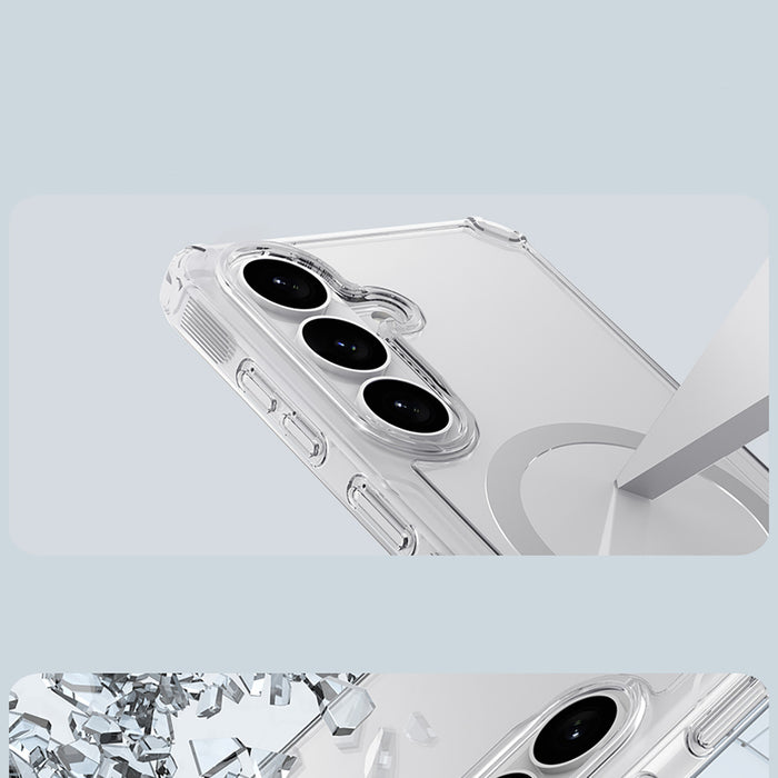 Nillkin Nature TPU Pro Case Compatible with MagSafe for Samsung Galaxy S26 - White