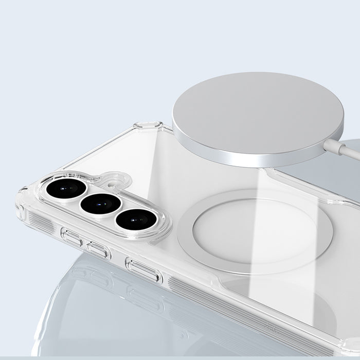 Nillkin Nature TPU Pro Case Compatible with MagSafe for Samsung Galaxy S26 - White
