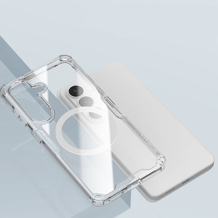 Nillkin Nature TPU Pro Case Compatible with MagSafe for Samsung Galaxy S26 - White