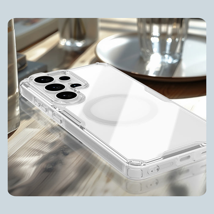 Nillkin Nature TPU Pro Case Compatible with MagSafe for Samsung Galaxy S26 Ultra - White