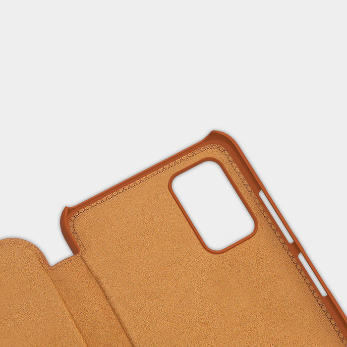 Nillkin Qin leather holster case for Samsung Galaxy A03s black