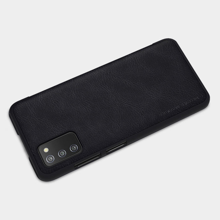 Nillkin Qin leather holster case for Samsung Galaxy A03s black