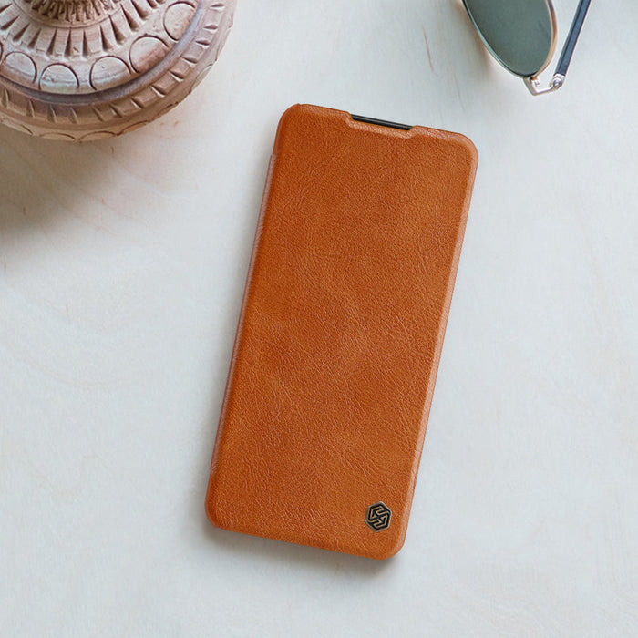 Nillkin Qin leather holster case for Samsung Galaxy A03s black